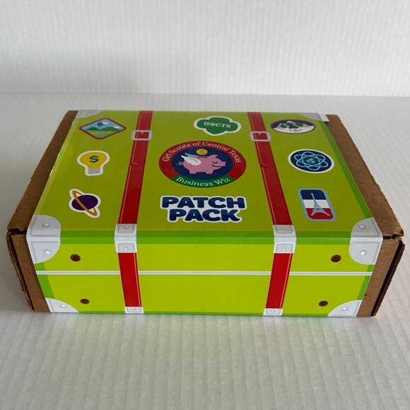 Girl Scout Patch Pack Collectors Badge in a Box Kit Business Wiz Program - Picture 6 of 16